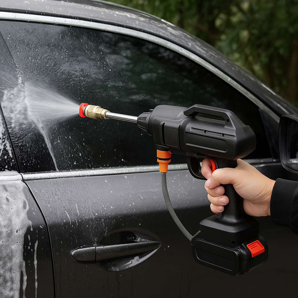2 Adaptateurs Bouteille Soda Pour Nettoyeur Haute Pression - Avec Tuyau, Connexion Rapide - Pour Lavage Voiture, Jardinage, Nettoyage Extérieur