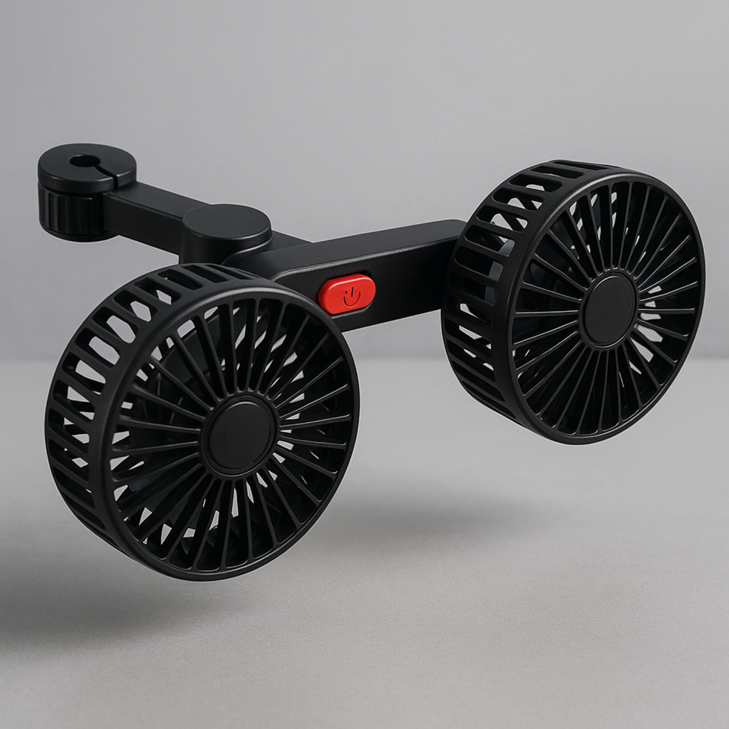 AirCool 360 – Ventilateur Double Tête Ultra-Frais pour Voiture