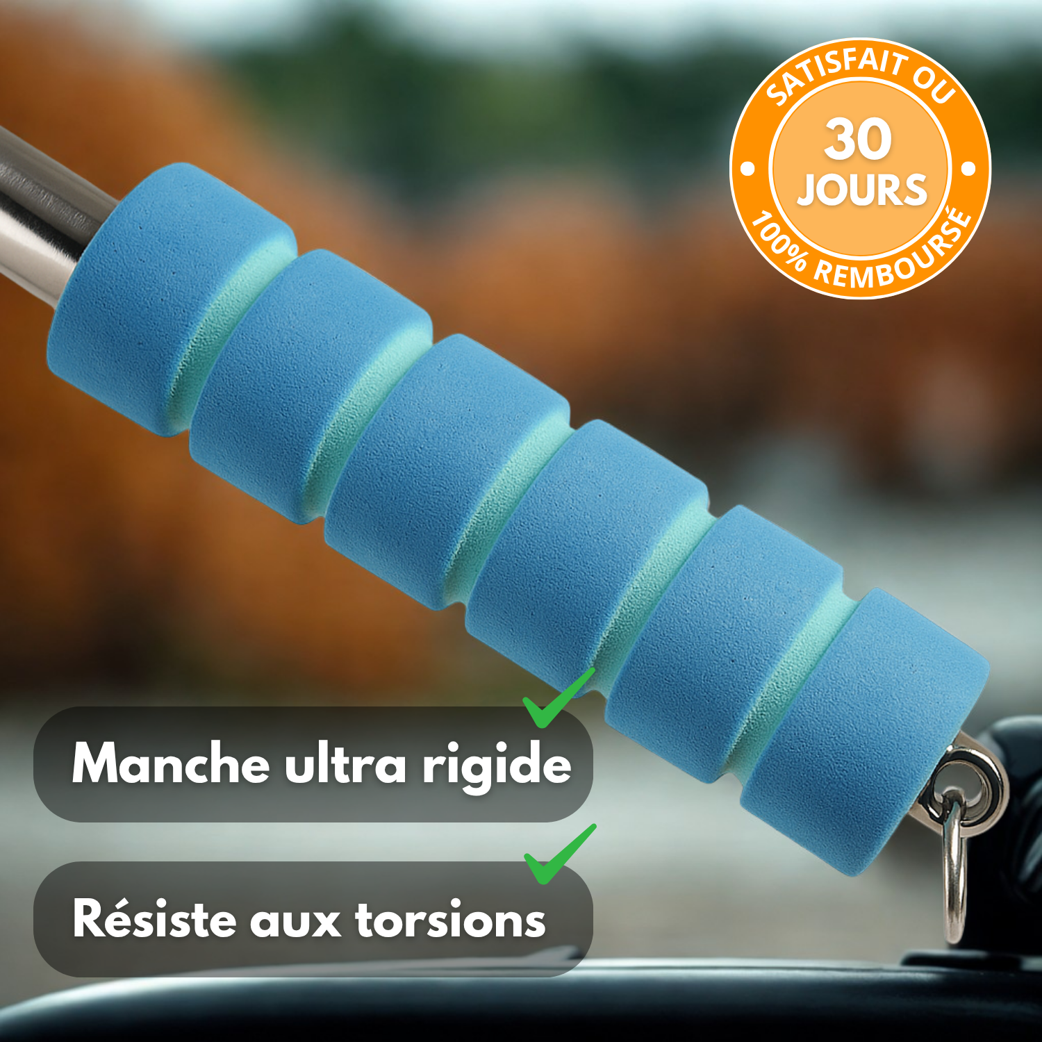 Essuie-glace Télescopique pour Rétroviseur & Pare-brise – Nettoyeur Anti-gouttes Rétractable