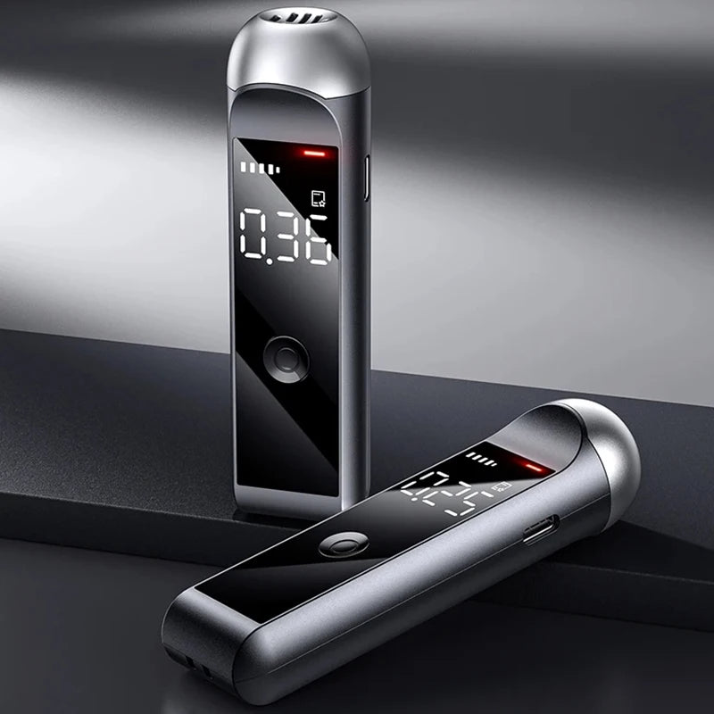 Éthylotest électronique portable avec affichage numérique – Test d’alcoolémie précis