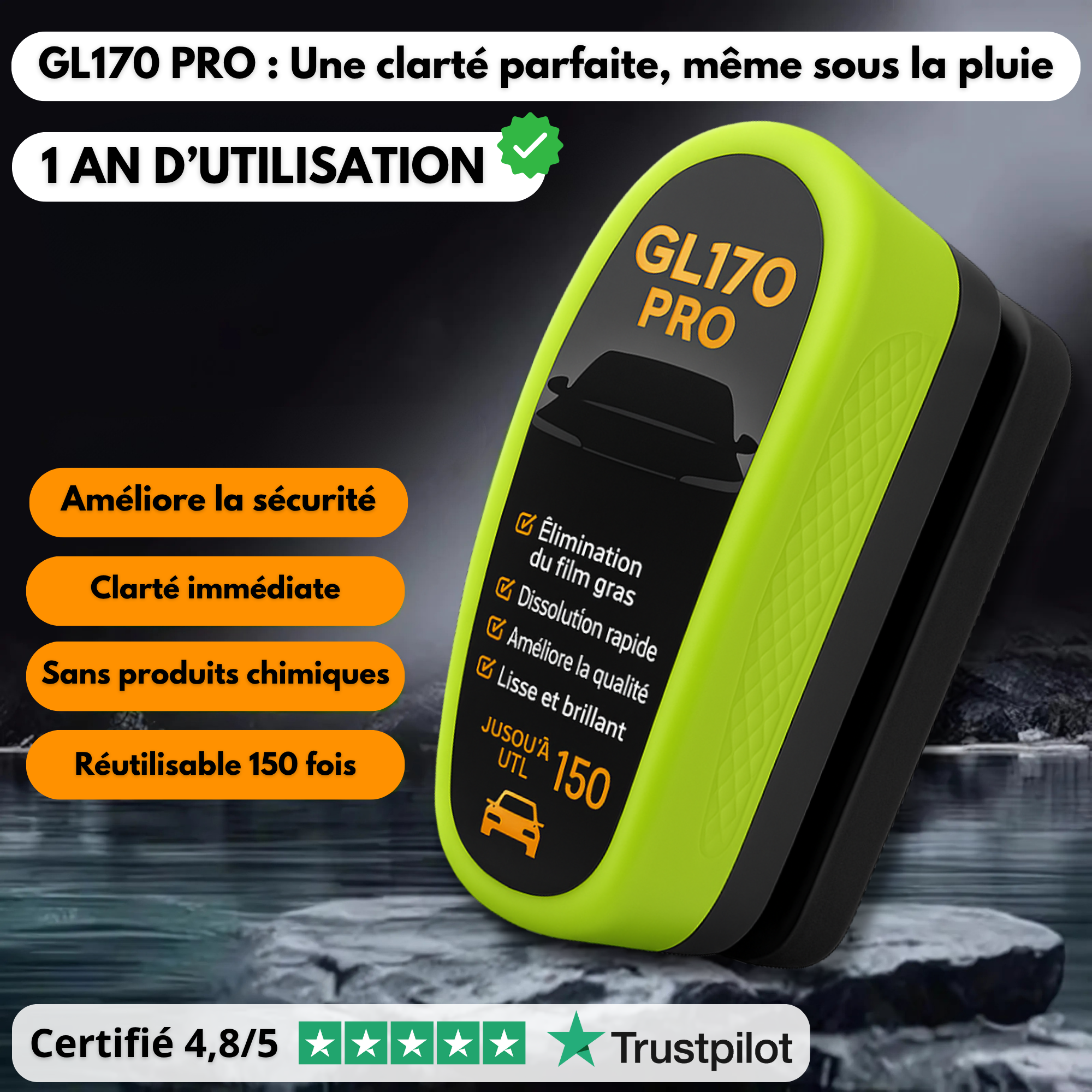 GL170 PRO | Une clarté parfaite en un instant (1 an d'utilisation)