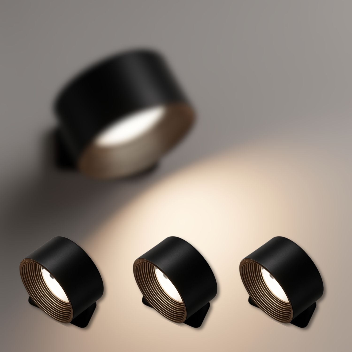 A8 pro – Lampe murale magnétique sans fil à intensité et couleurs réglables