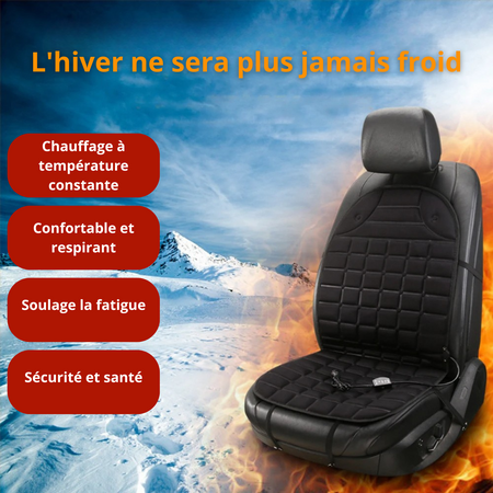 Housse de siège chauffante pour siège automobile