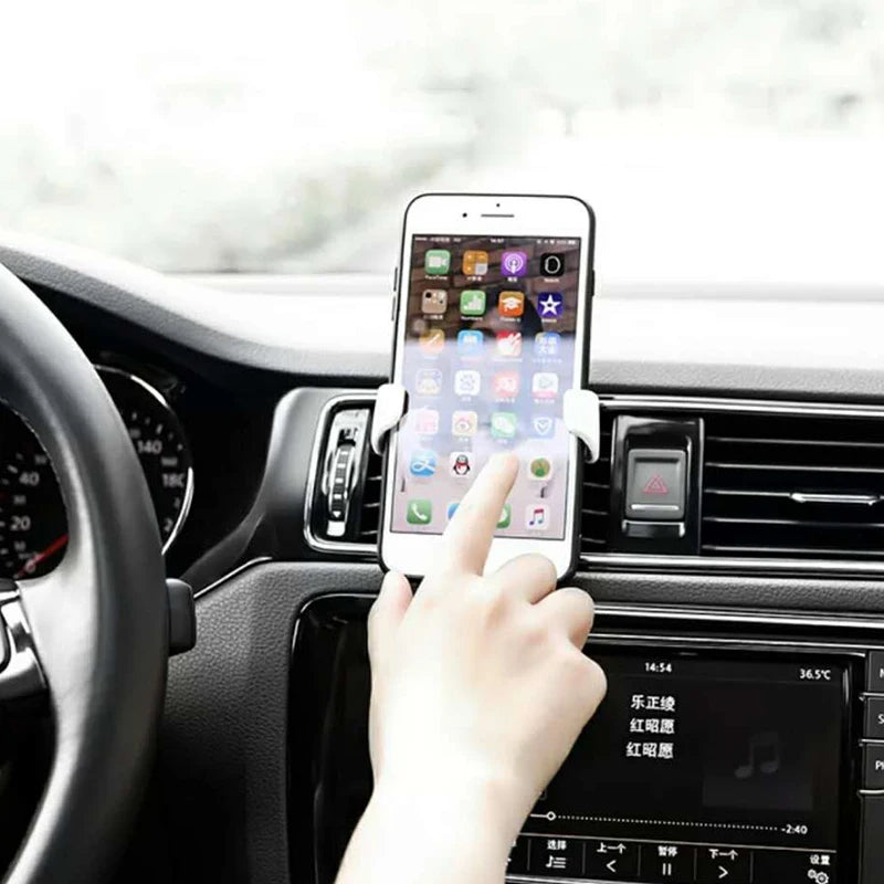 Support Téléphone Voiture Universel pour Grille d’Aération – Fixation Stable et Utilisation Intuitive