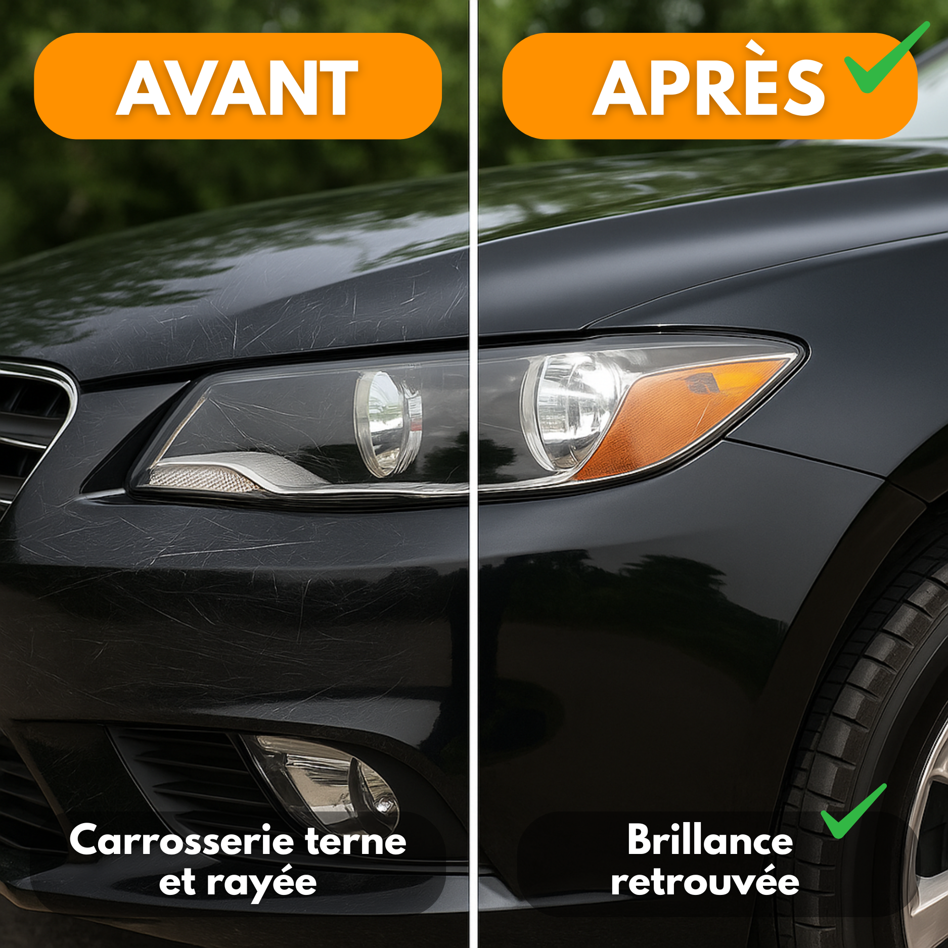 Polisseuse Voiture Électrique 1200W – Lustreuse Carrosserie Professionnelle avec 14 Tampons | Répare Rayures & Restaure la Brillance