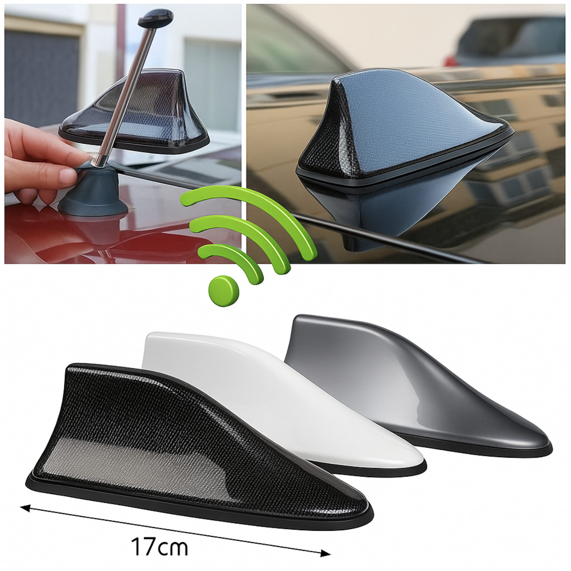 Amplificateur Antenne Voiture Shark – Meilleure Réception Radio