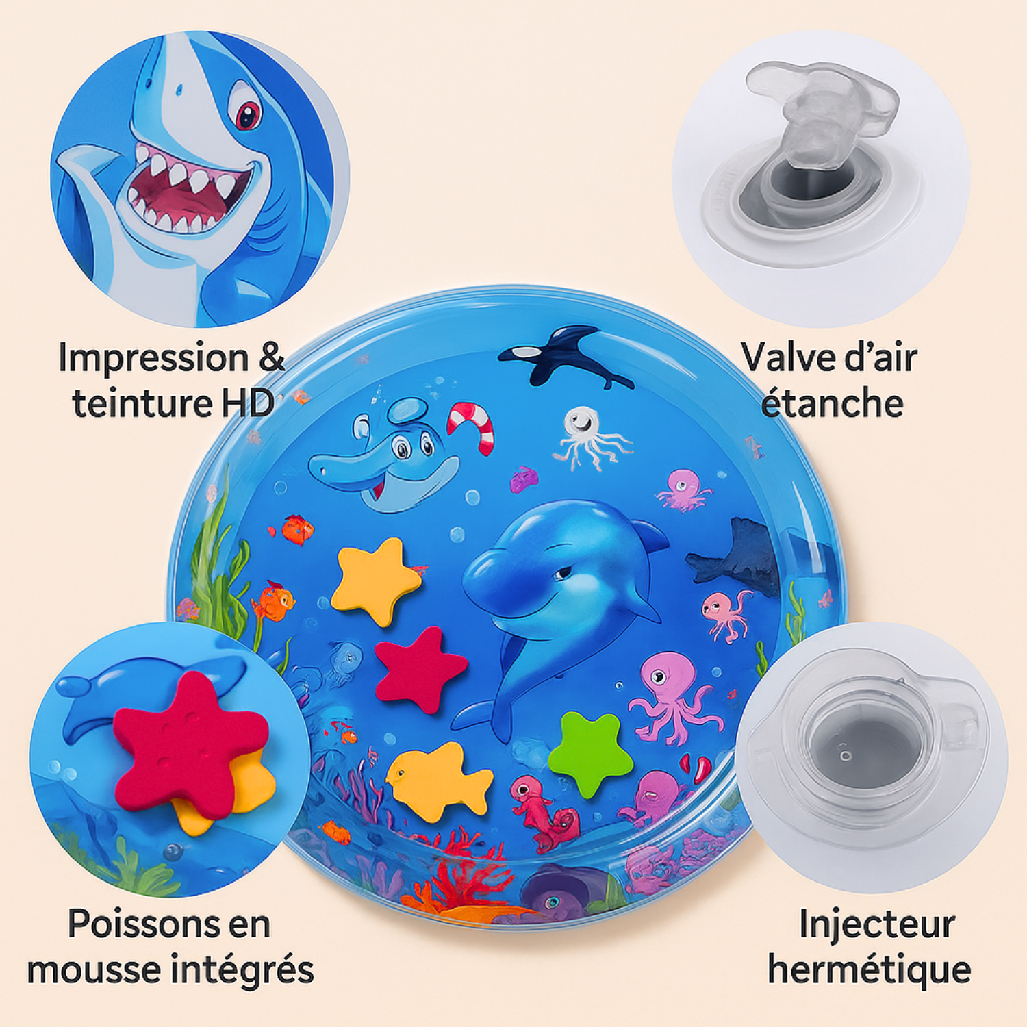 AquaJoy™ - Tapis interactif aquatif