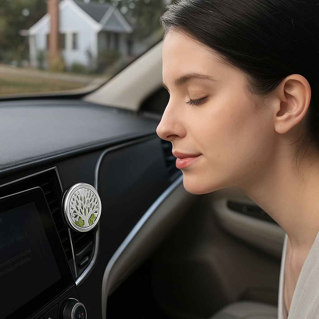 Diffuseur de Parfum Voiture avec 10 Pendentifs Rechargeables