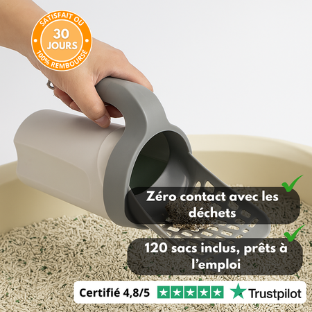 CleanScoop™ – Pelle à Litière 3-en-1 Premium