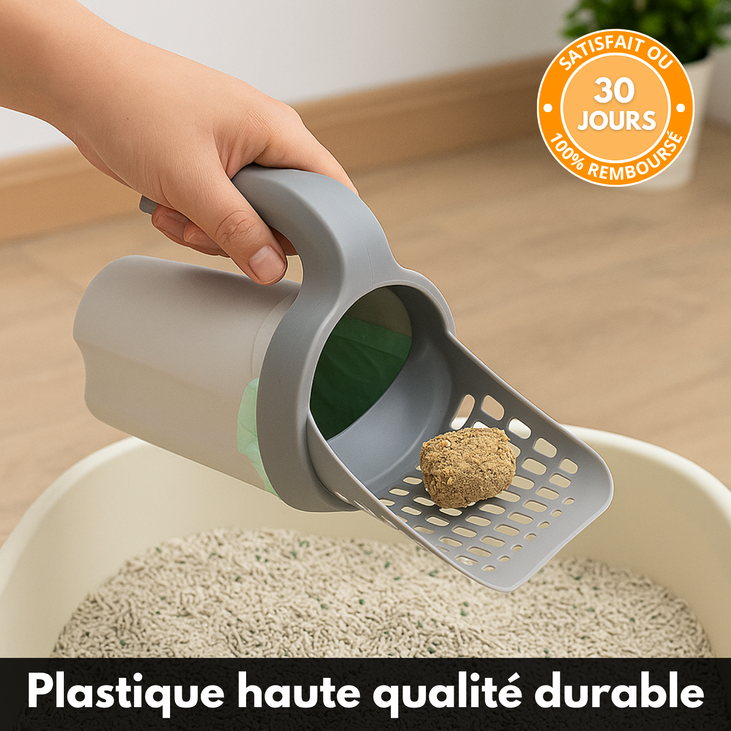 CleanScoop™ – Pelle à Litière 3-en-1 Premium