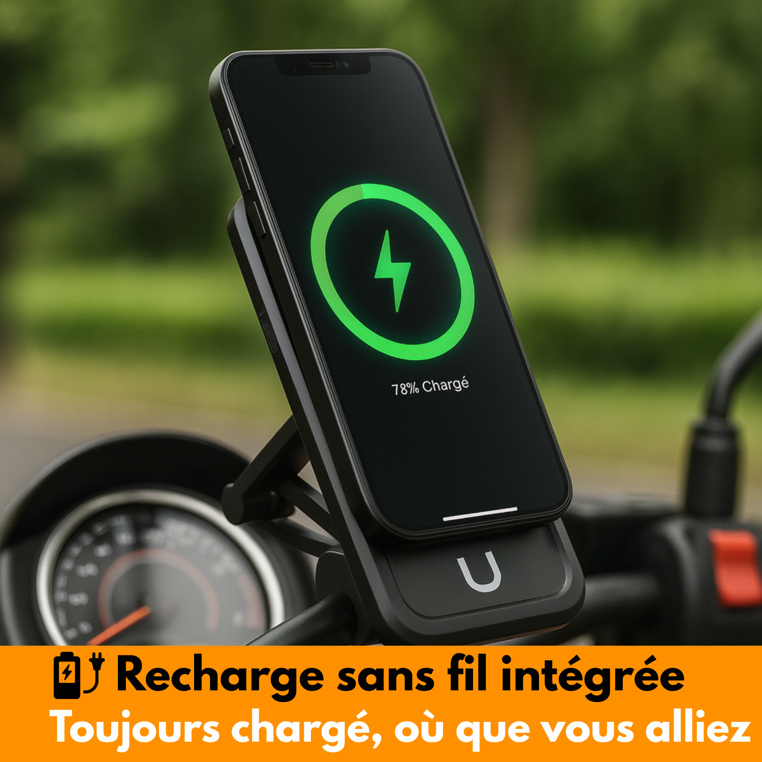 MagniRide – Support Téléphone Étanche 360°