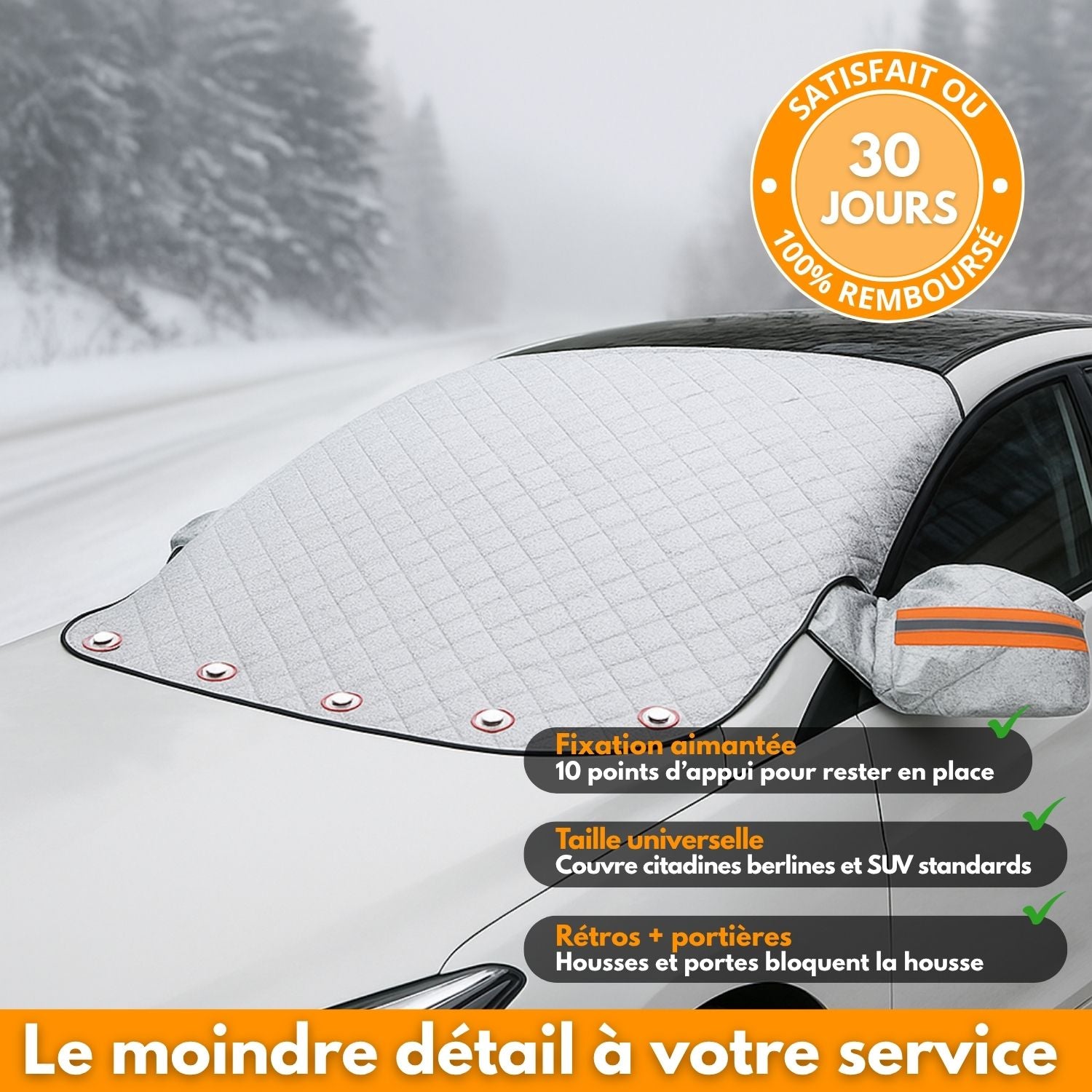 G90 PRO™ – Le bouclier certifié qui protège votre voiture du froid et du gel