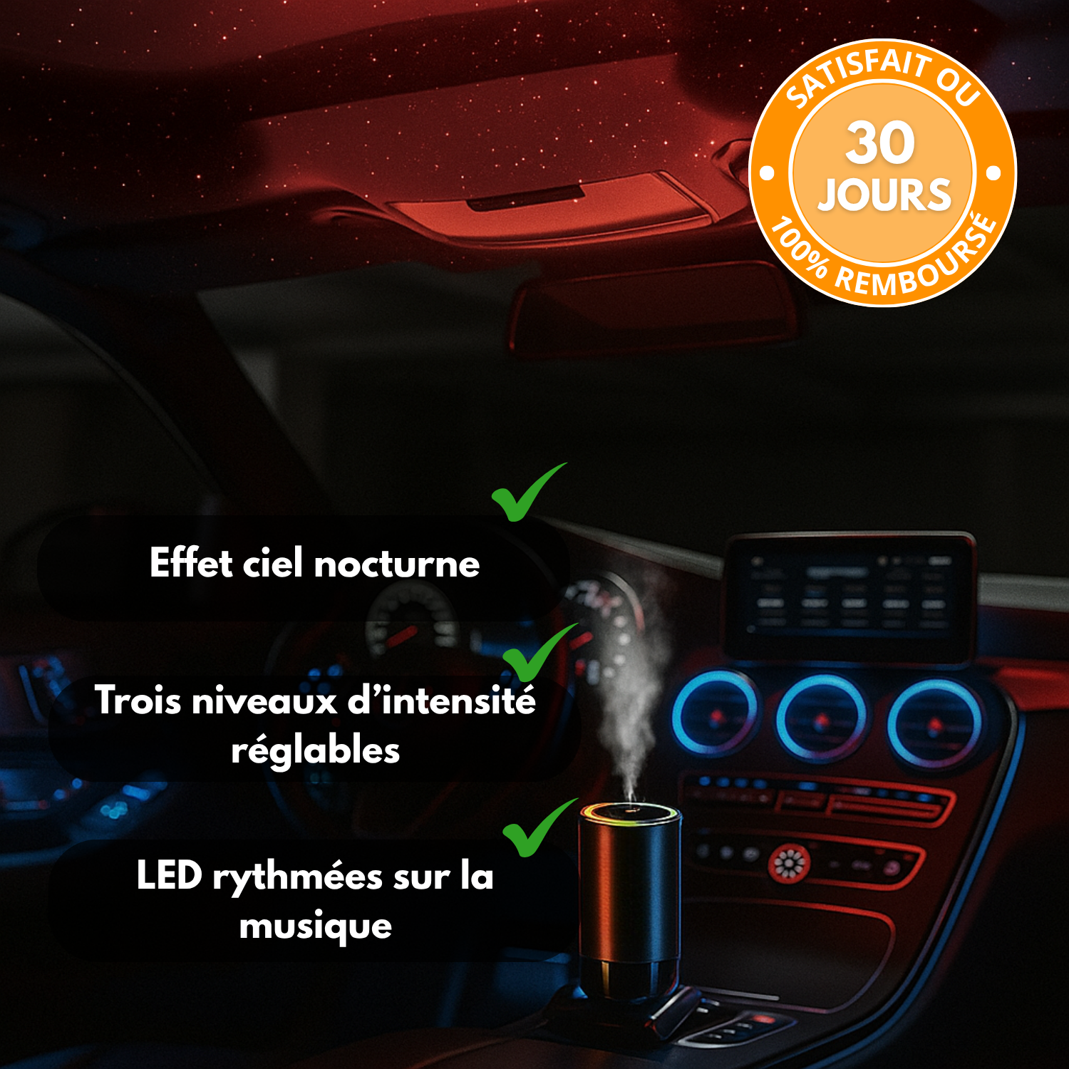 FragaranceDrive | Diffuseur d'arômes intelligent pour voiture