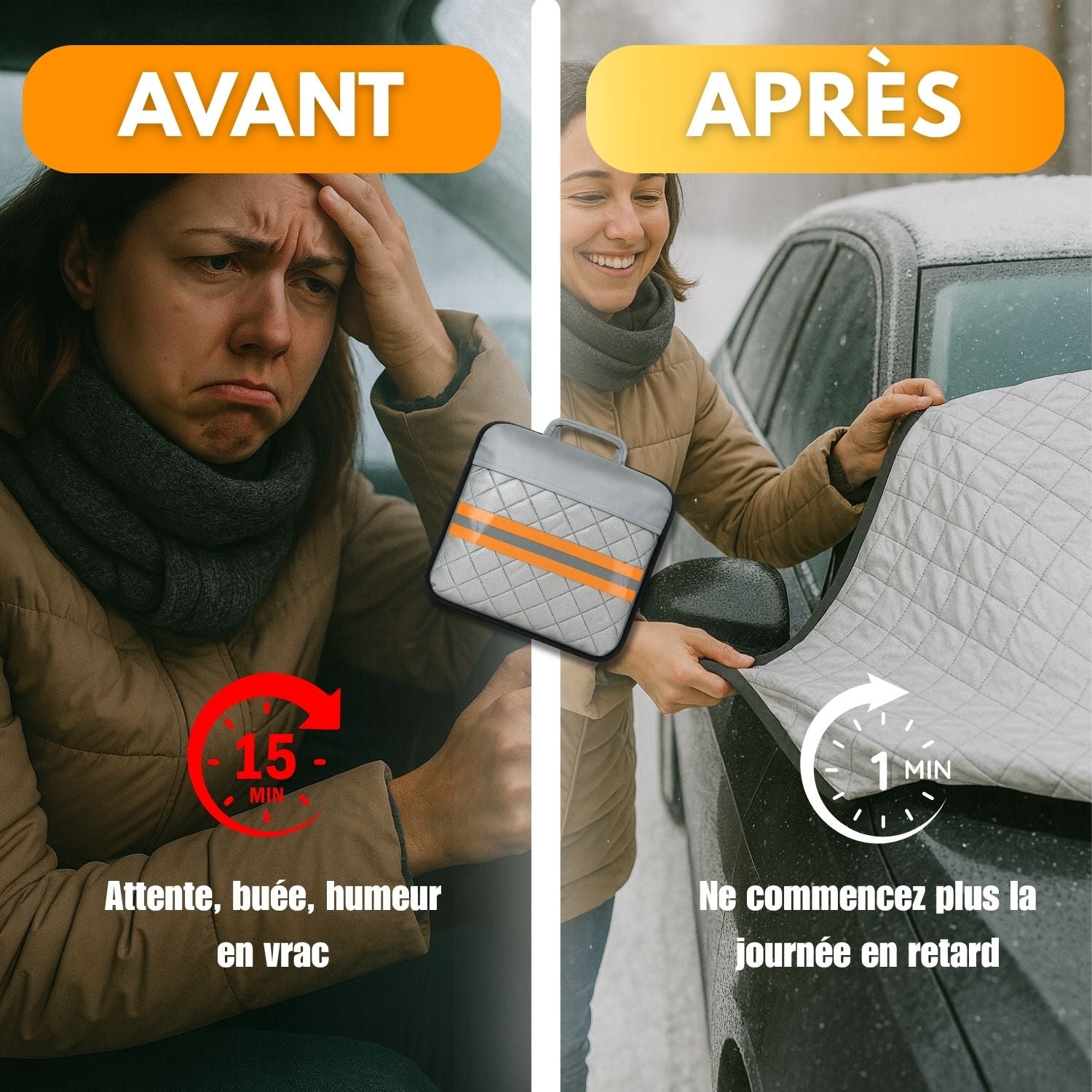 G90 PRO™ – Le bouclier certifié qui protège votre voiture du froid et du gel