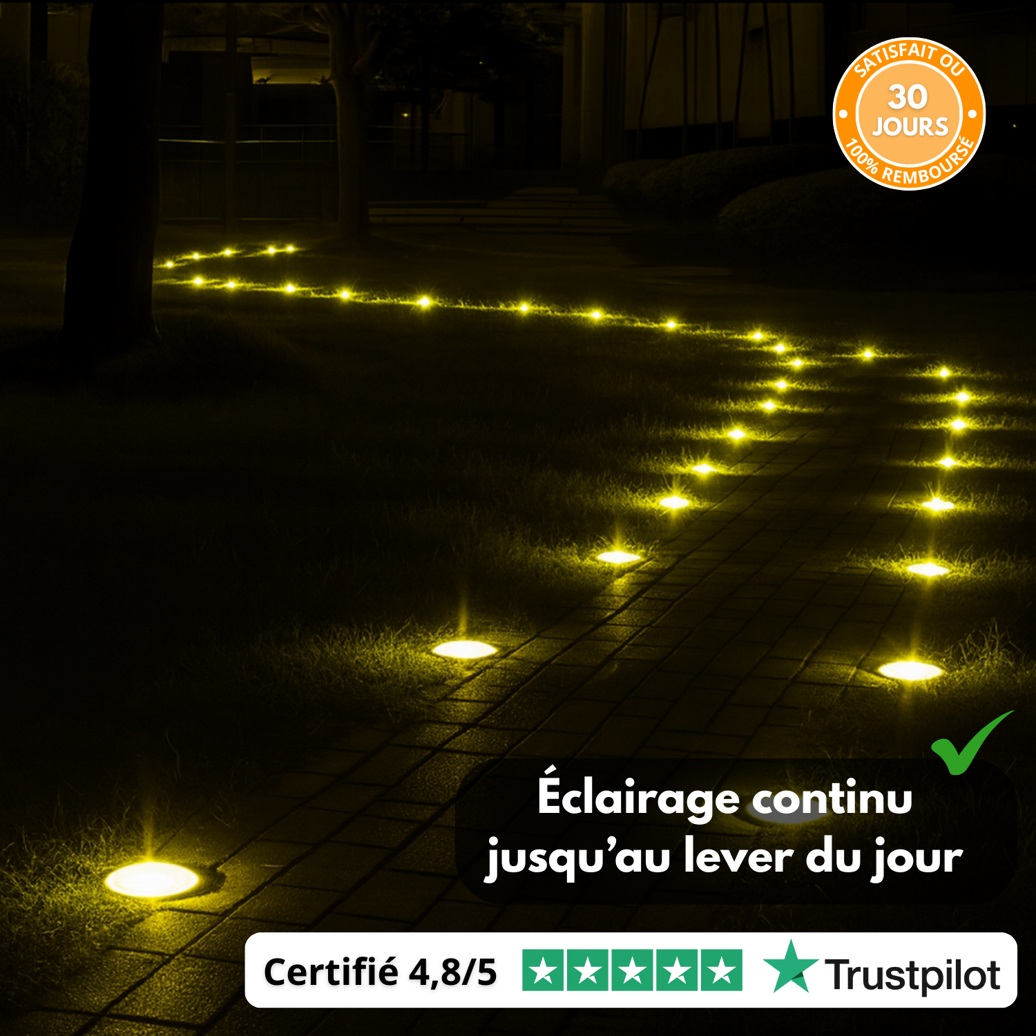 SolarGround™ – Spots Solaires Enterrés ÉcoDesign