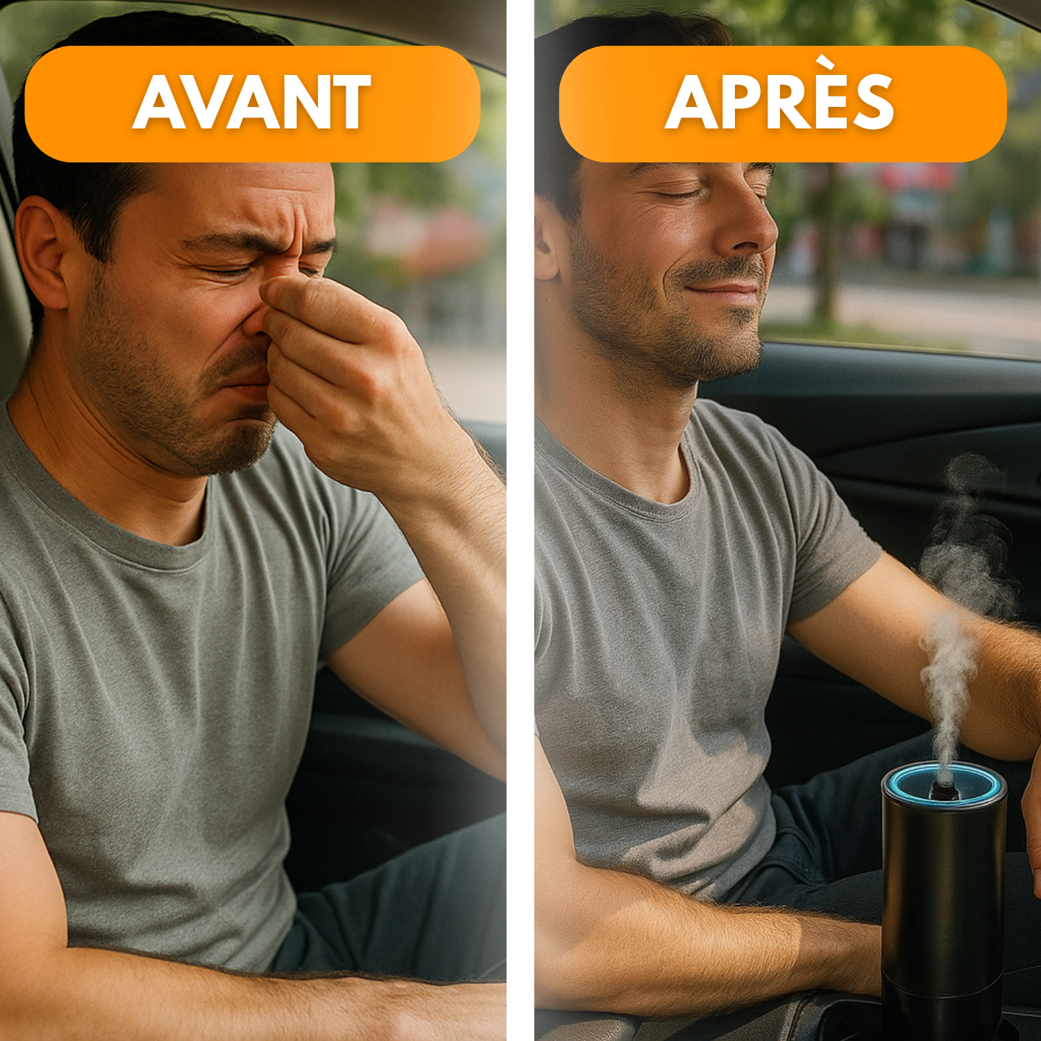 FragaranceDrive | Diffuseur d'arômes intelligent pour voiture