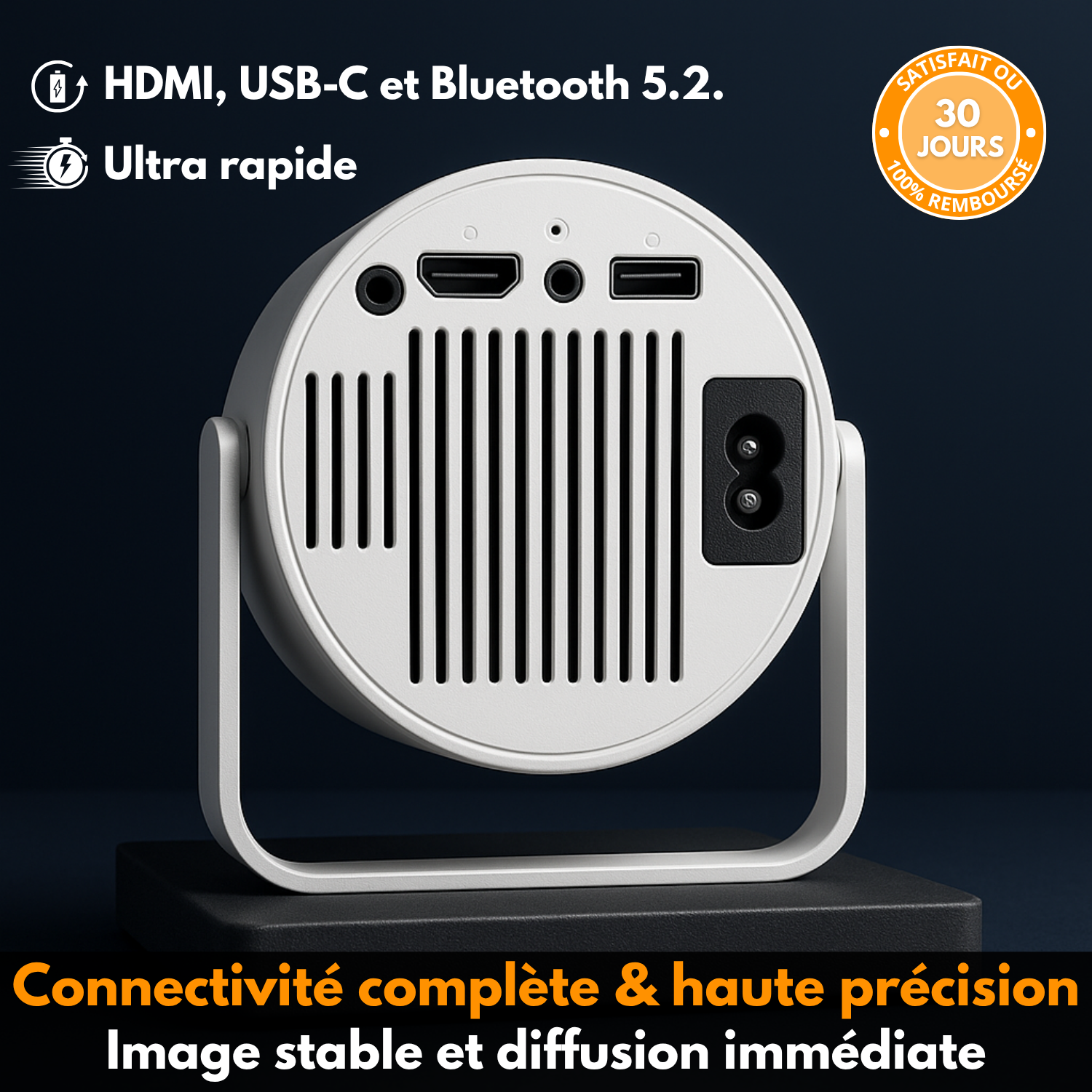 P90 PRO™ – Projecteur HD Intelligent Sans Fil