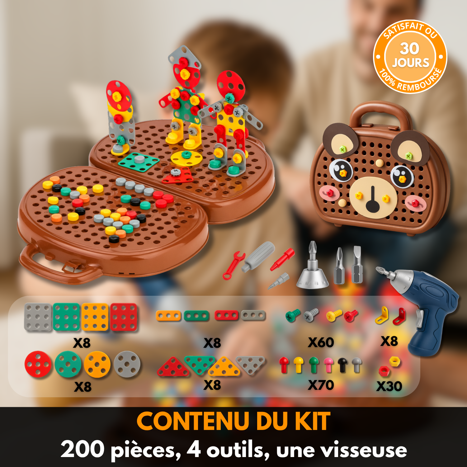 Atelier Ourson – Offrez à votre enfant l’envie de construire et d’apprendre.