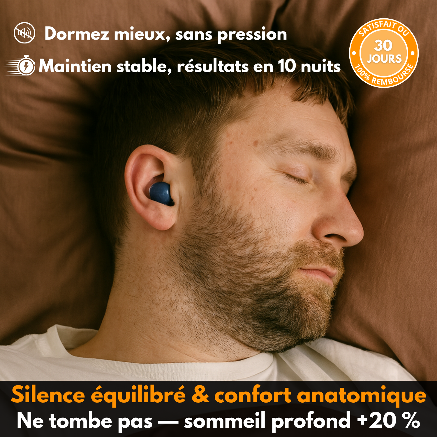 H107 PRO™ – Bouchons d’oreilles 27 dB pour un silence absolu