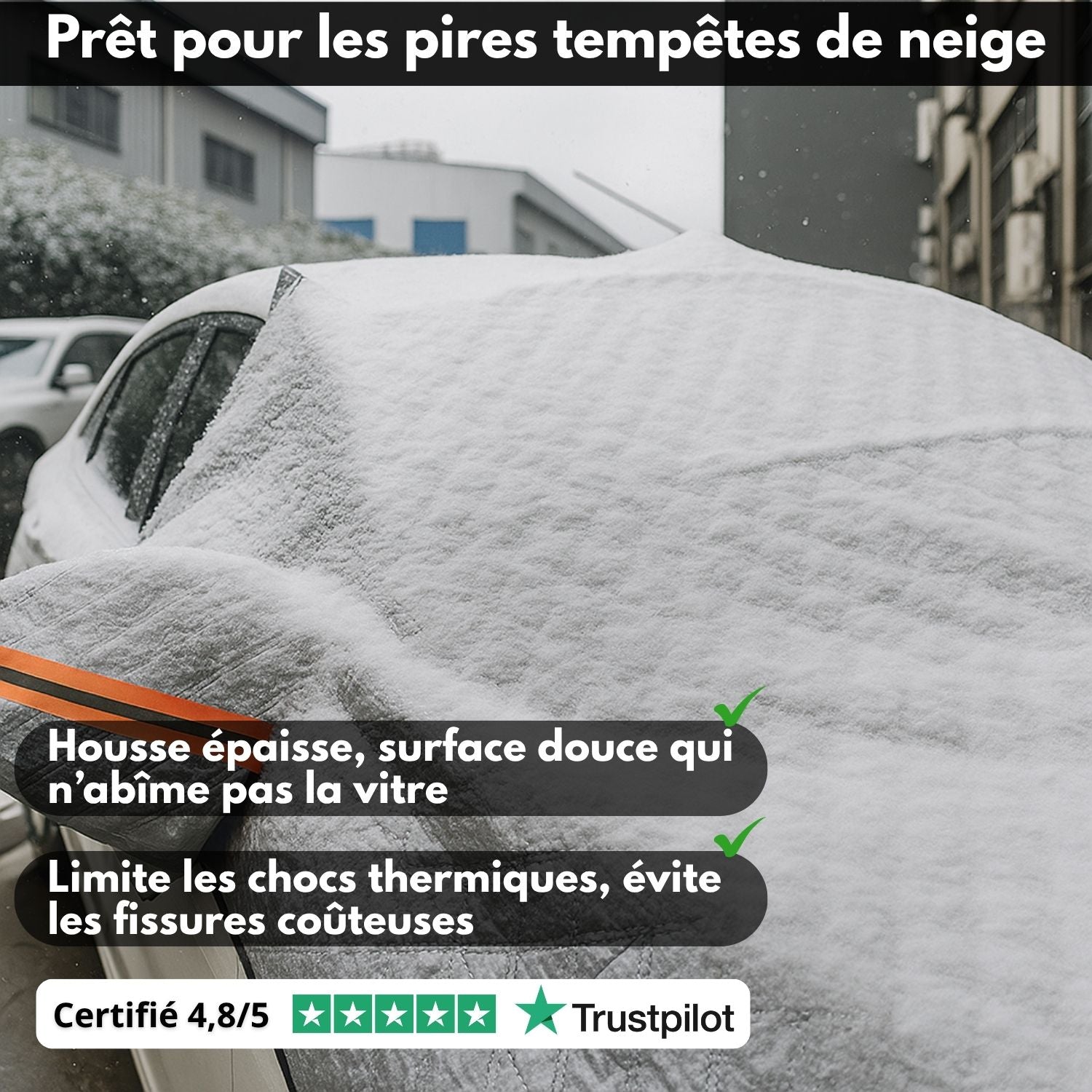 G90 PRO™ – Le bouclier certifié qui protège votre voiture du froid et du gel
