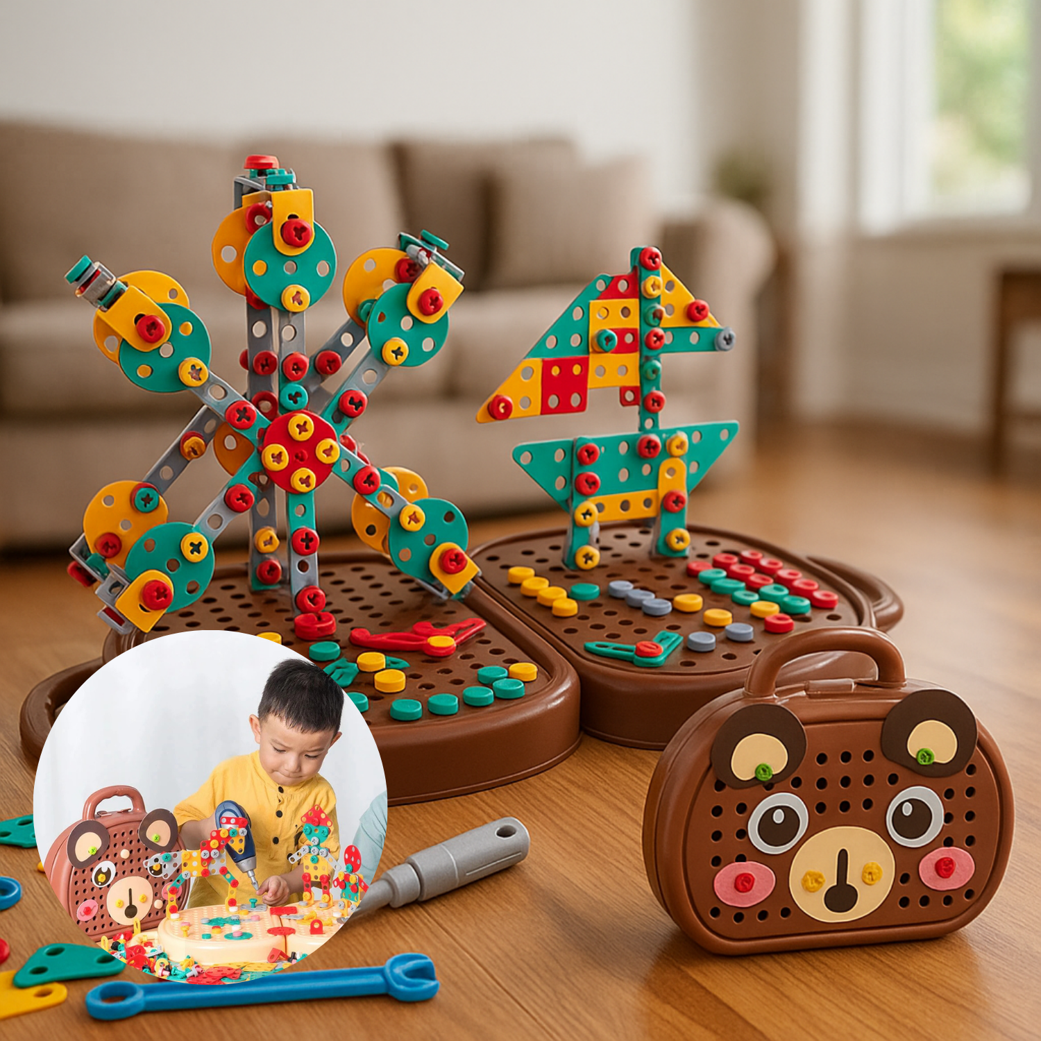 Atelier Ourson – Offrez à votre enfant l’envie de construire et d’apprendre.