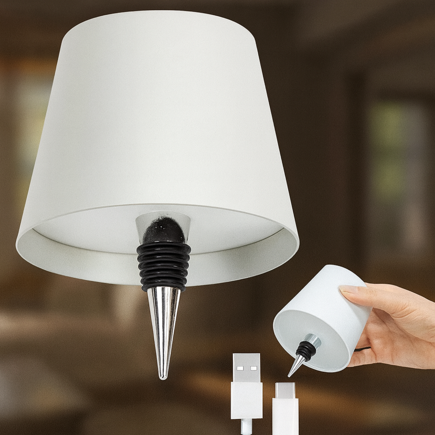 Lampes décoratives étanches pour bouteilles