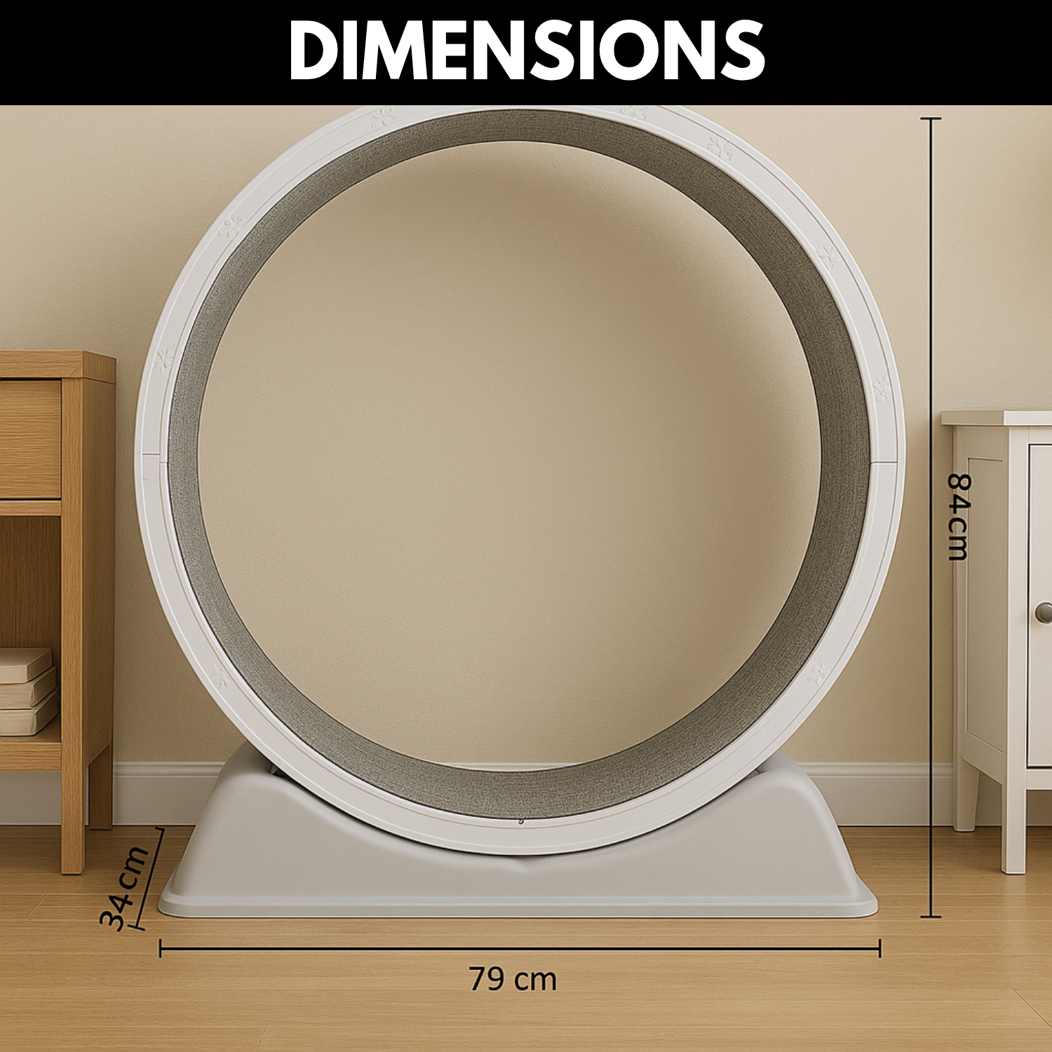 FelineWheel™ – Roue d’Exercice Intelligente pour Chat