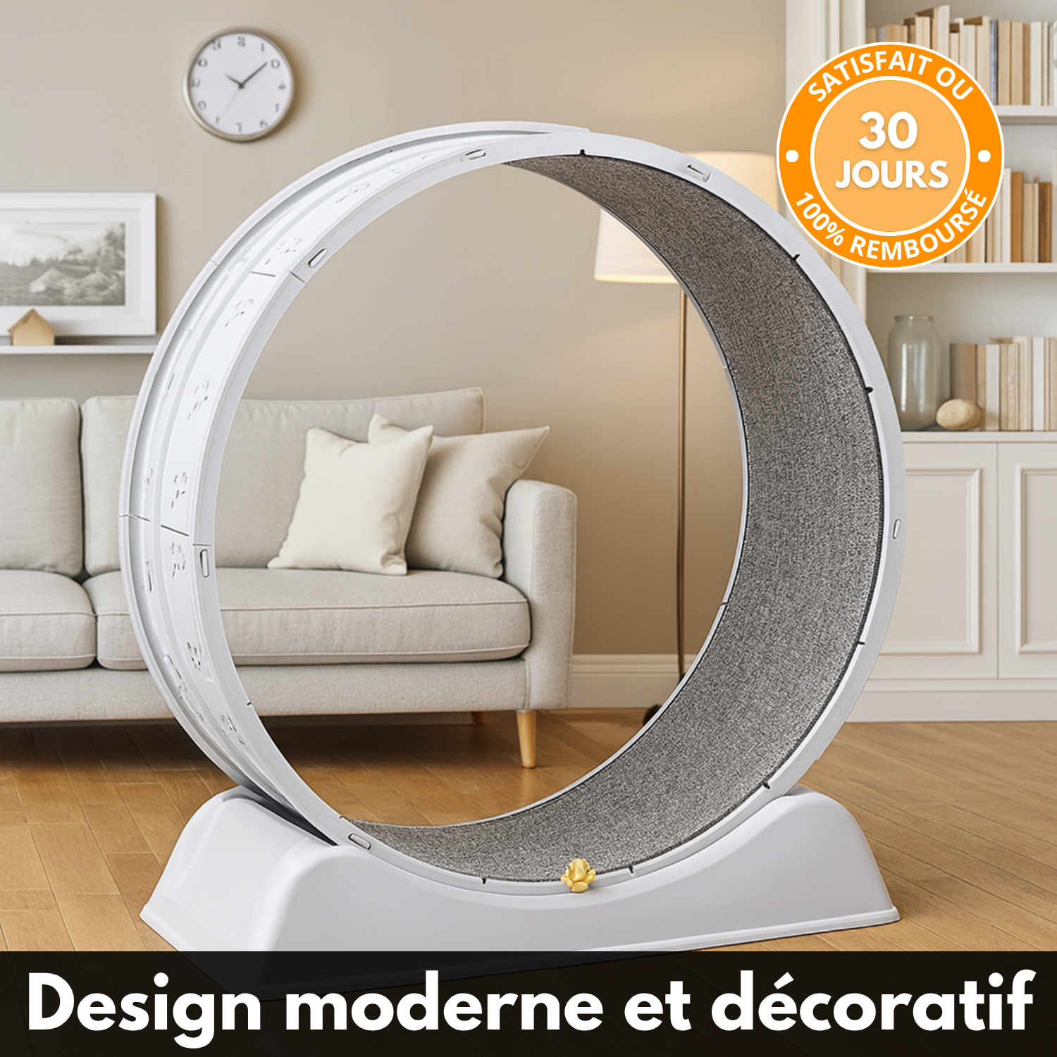 FelineWheel™ – Roue d’Exercice Intelligente pour Chat