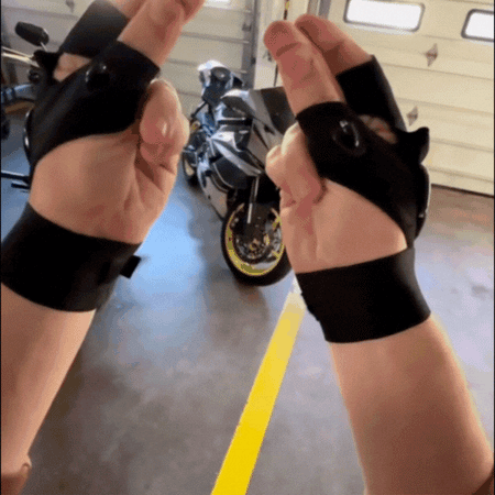 LumaGrip™ – gants lumineux de précision