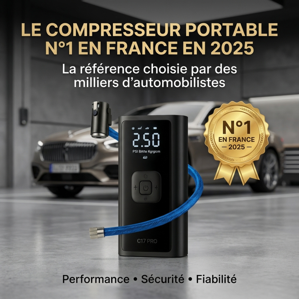 C17 Pro™ – Compresseur d’Air Professionnel et Intelligent Sans Fil