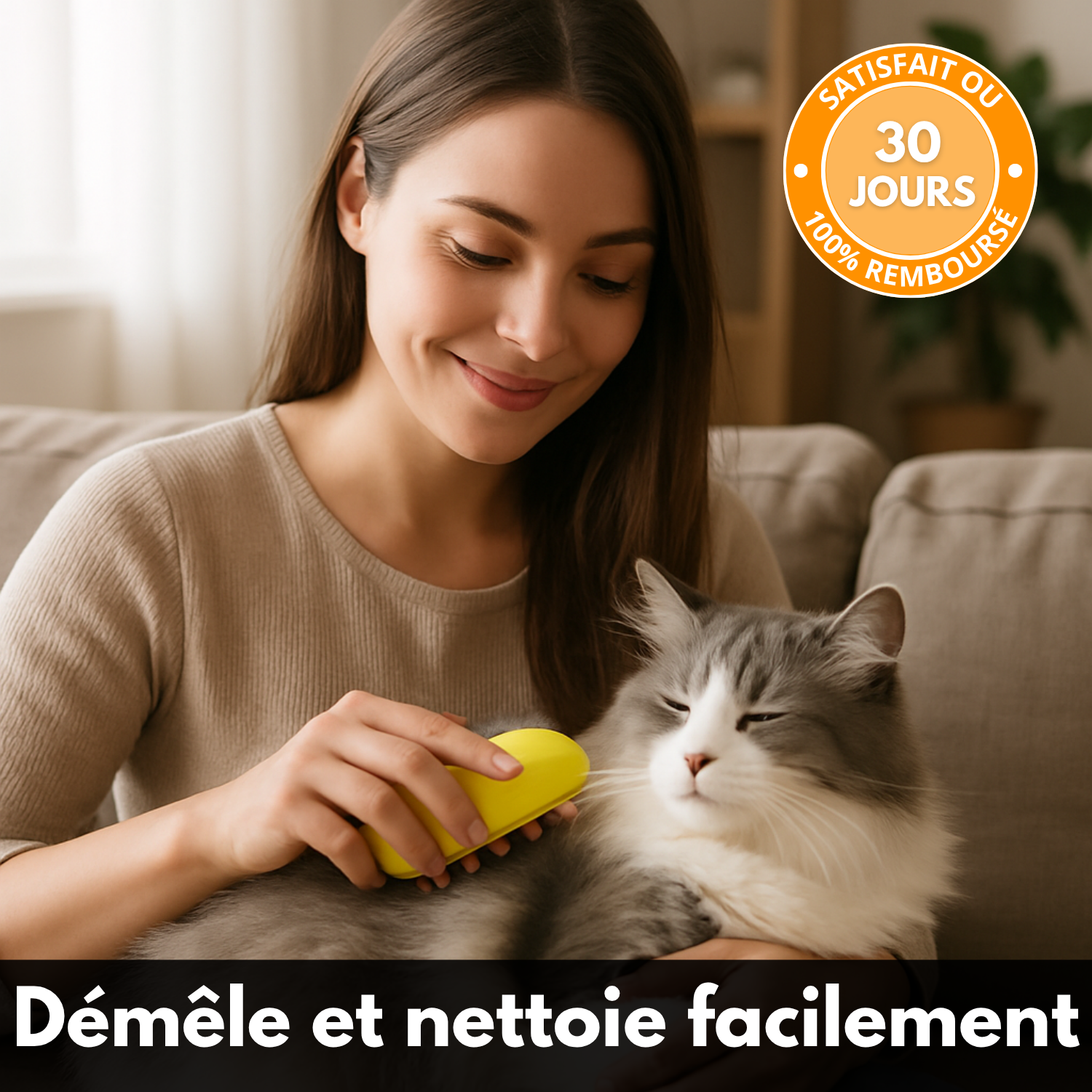 PetSpaBrush™ – Brosse Massage & Pulvérisation 3-en-1