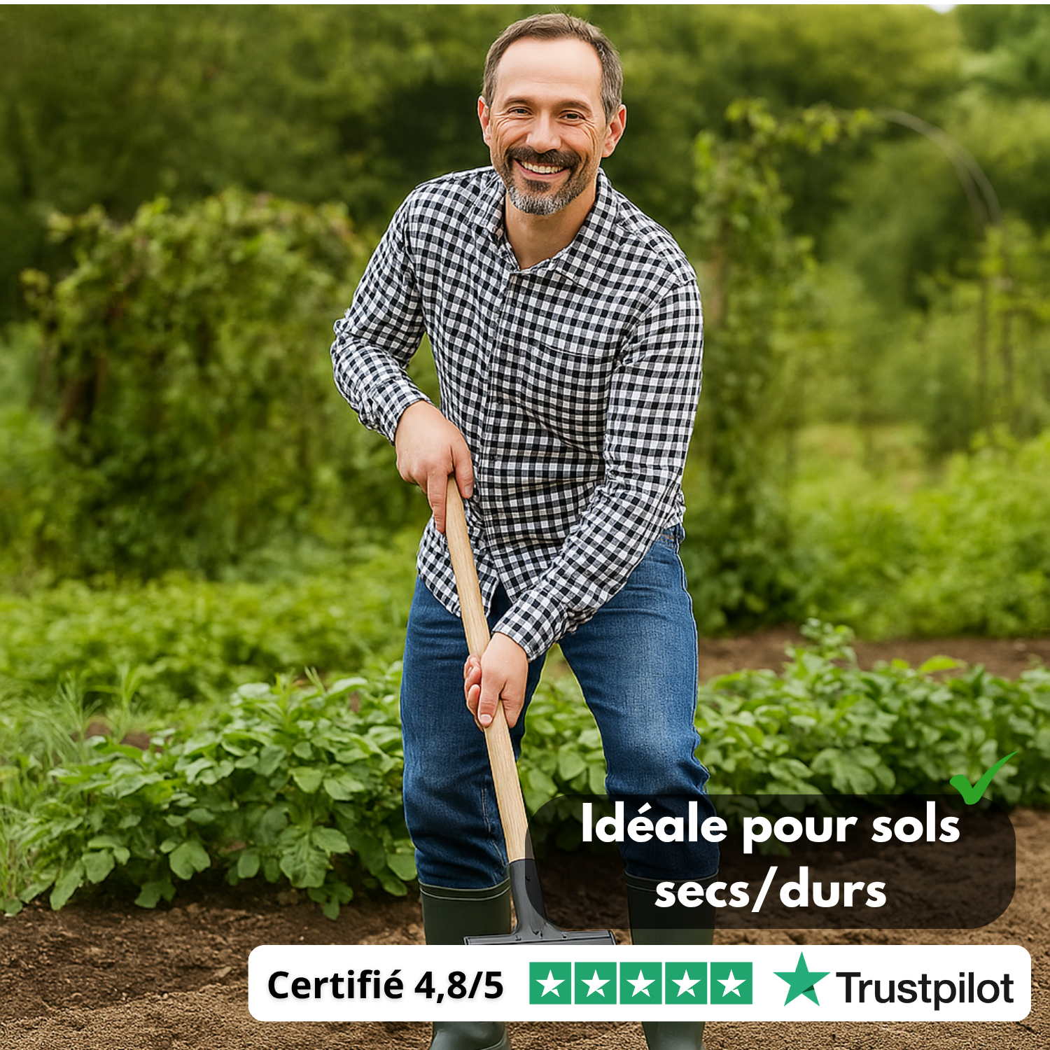 RootEdge™ – Pelle Multifonction - Creusez Sans Effort