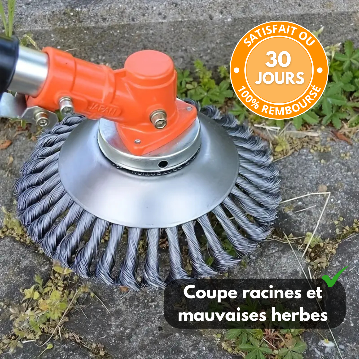 SteelWeed™ – Brosse Débroussailleuse Universelle