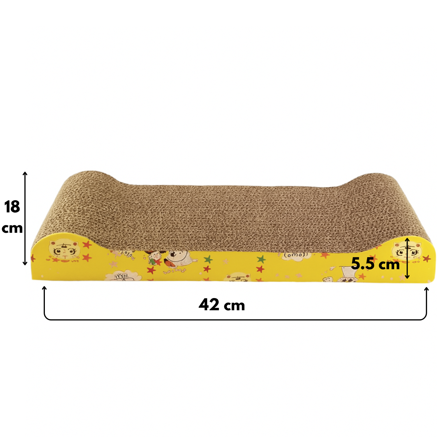 WaveScratch™ – Griffoir Ondulé Relaxant pour Chats