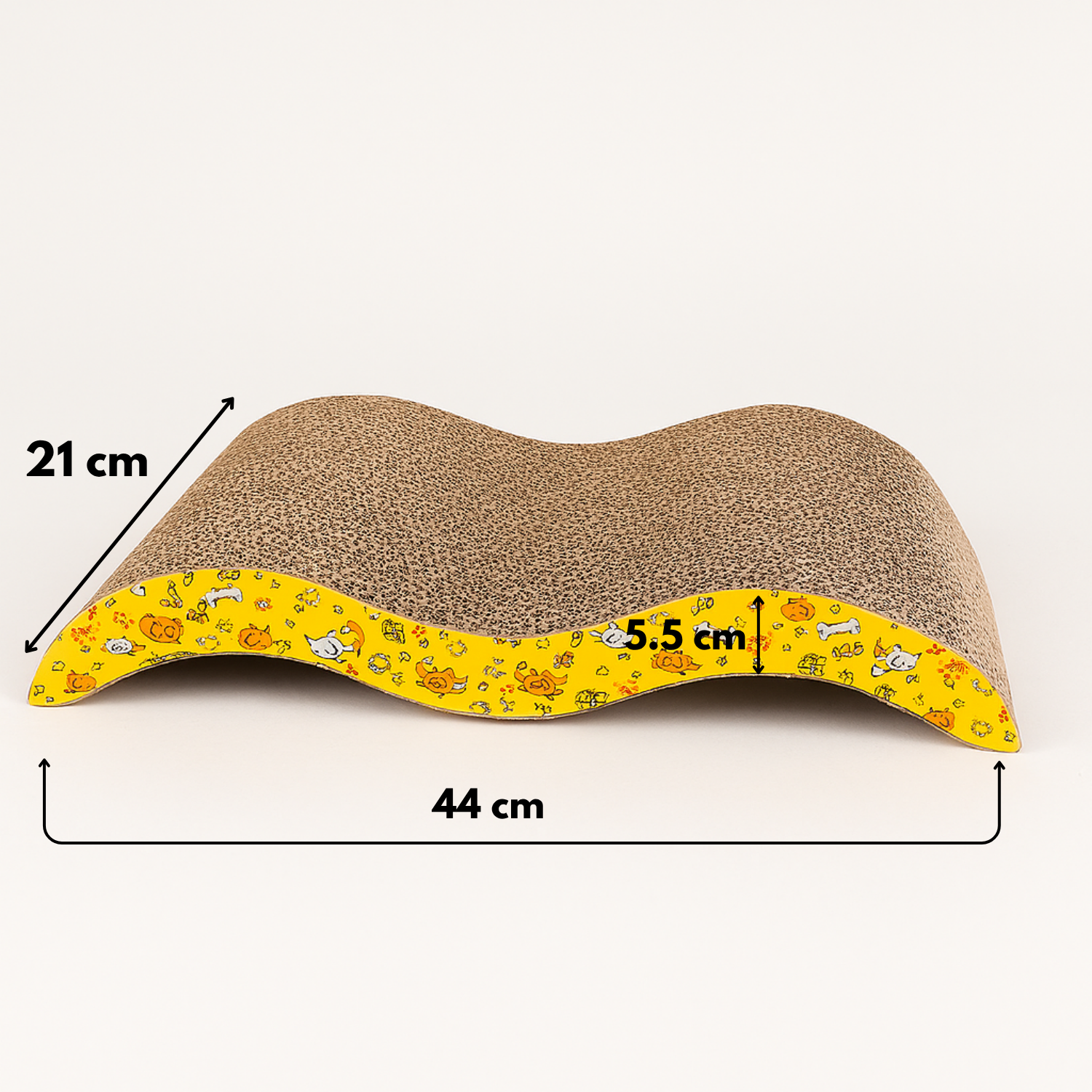 WaveScratch™ – Griffoir Ondulé Relaxant pour Chats