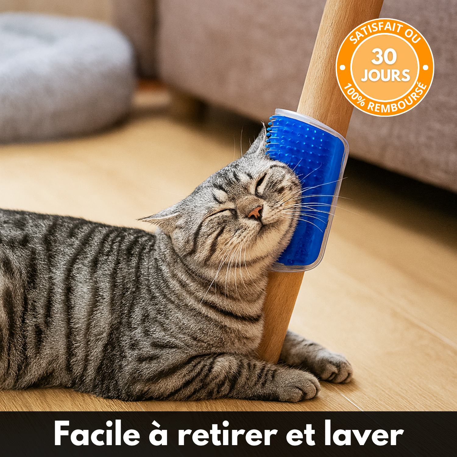 ZenBrush™ – Brosse Murale Relaxante pour Chats