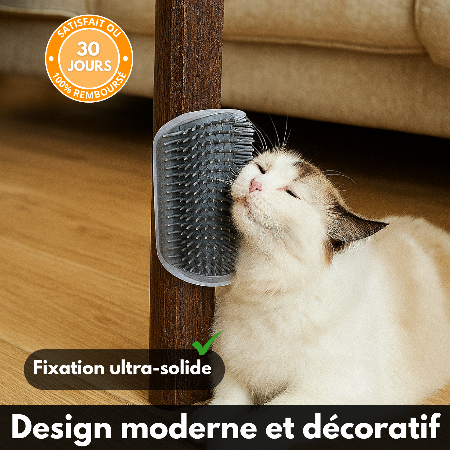 ZenBrush™ – Brosse Murale Relaxante pour Chats